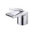 Waterfall Basin Faucets Chrome Brass And Acrylic